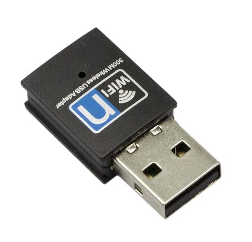 小巧强劲 USB无线网卡300M 随插即用的网络解决方案